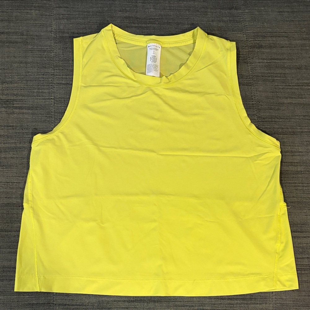 Athleta Mesh Back Tank, Size Small